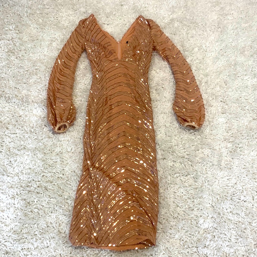 Sequin Fashionova midi dress XS